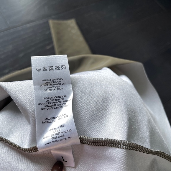 BNWT Marine Serre all over moon printed reflective long sleeve top size large - Picture 6 of 7